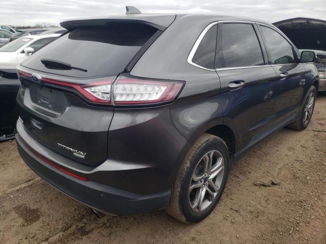 2FMPK3K93GBB12057 - 2016 FORD EDGE TITANIUM GRAY photo 3