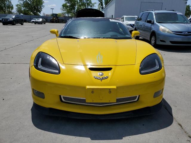 1G1YY26E565112615 - 2006 CHEVROLET CORVETTE Z06 YELLOW photo 5