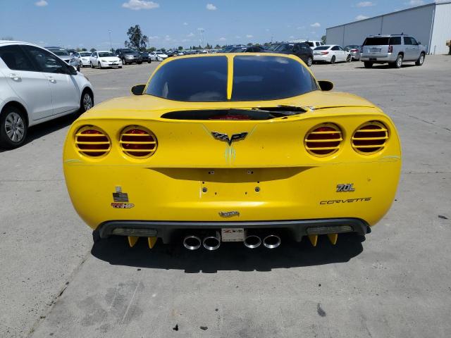 1G1YY26E565112615 - 2006 CHEVROLET CORVETTE Z06 YELLOW photo 6