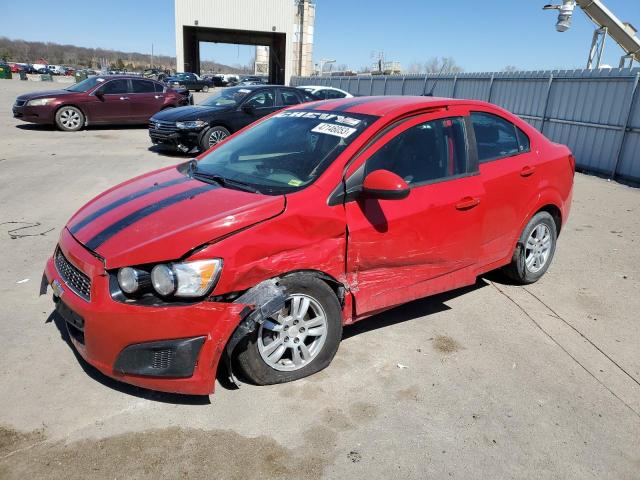 1G1JA5SH4D4177692 - 2013 CHEVROLET SONIC LS Qırmızı foto 1