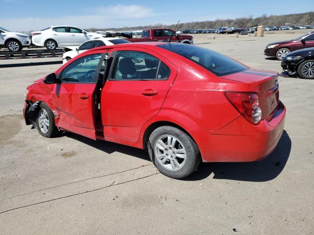 1G1JA5SH4D4177692 - 2013 CHEVROLET SONIC LS Qırmızı foto 2