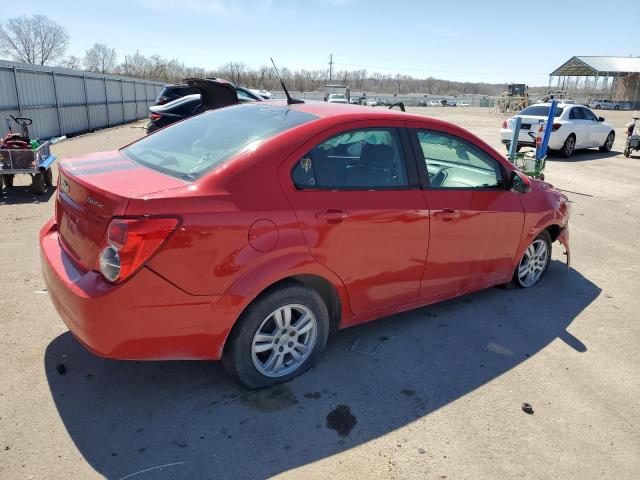 1G1JA5SH4D4177692 - 2013 CHEVROLET SONIC LS Qırmızı foto 3