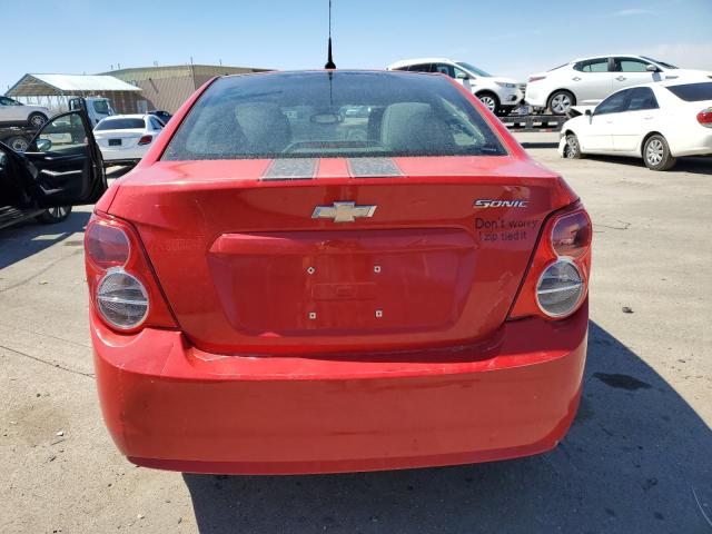 1G1JA5SH4D4177692 - 2013 CHEVROLET SONIC LS Qırmızı foto 6