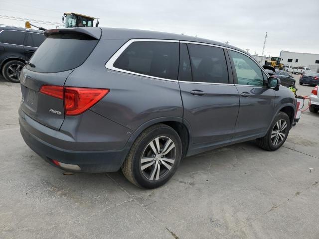 5FNYF6H38JB032930 - 2018 HONDA PILOT EX GRAY photo 3