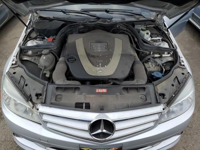 WDDGF54X39R077820 - 2009 MERCEDES-BENZ C 300 SILVER photo 11