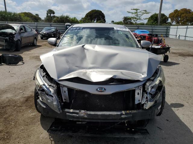 5XXGM4A70FG454844 - 2015 KIA OPTIMA LX SILVER photo 5