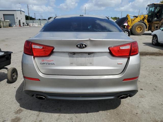 5XXGM4A70FG454844 - 2015 KIA OPTIMA LX SILVER photo 6