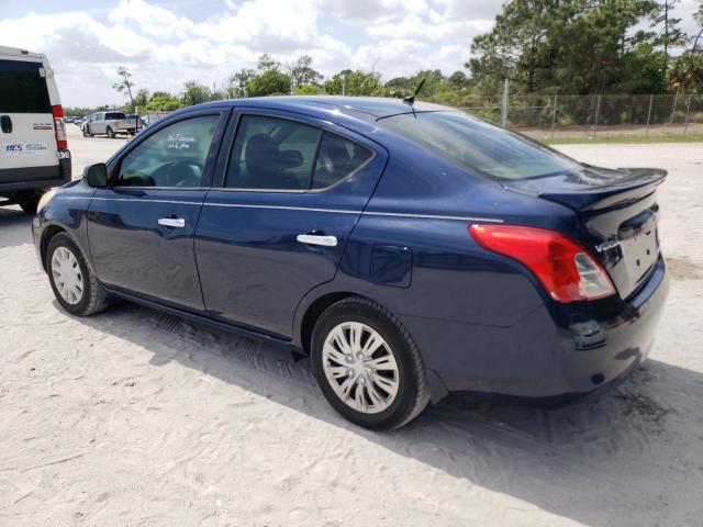 3N1CN7APXEL836379 - 2014 NISSAN VERSA S BLUE photo 2