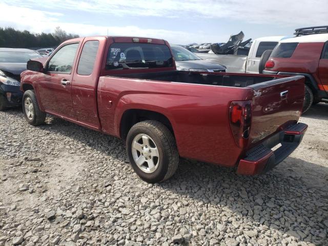 1GCESCD95A8147914 - 2010 CHEVROLET COLORADO LT MAROON photo 2