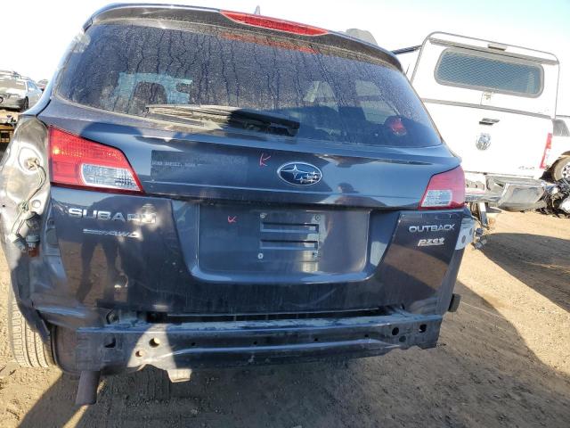 4S4BRBHC5D3290938 - 2013 SUBARU OUTBACK 2.5I PREMIUM GRAY photo 6