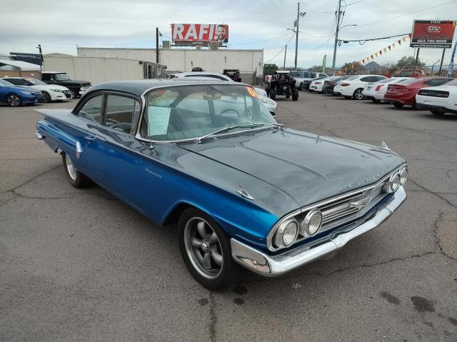 01211K148444 - 1960 CHEVROLET BISCAYNE BLUE photo 1