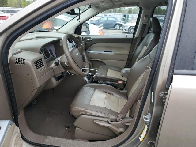 1J8FF57W58D513211 - 2008 JEEP COMPASS LIMITED TAN photo 7