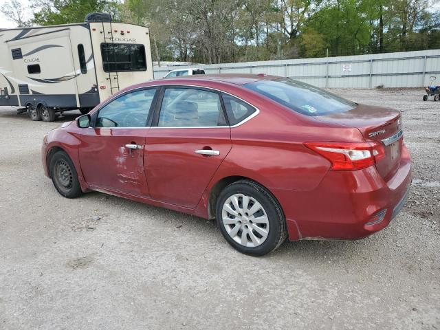 3N1AB7AP1GY335919 - 2016 NISSAN SENTRA S RED photo 2