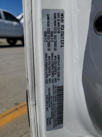 ZFBERFAB0J6J34412 - 2018 RAM PROMASTER WHITE photo 12