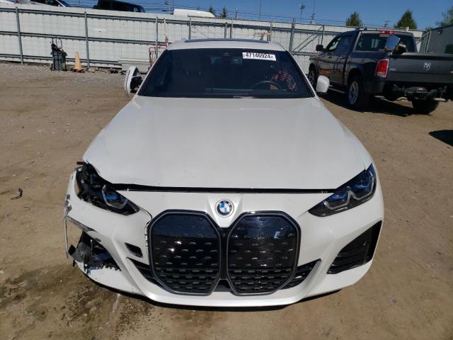 WBY73AW08NFM76096 - 2022 BMW I4 EDRIVE4 Білий фото 5