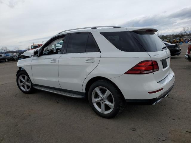 4JGDA5HB6JB168910 - 2018 MERCEDES-BENZ GLE 350 4MATIC WHITE photo 2