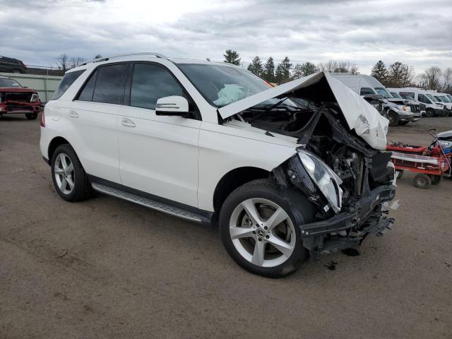 4JGDA5HB6JB168910 - 2018 MERCEDES-BENZ GLE 350 4MATIC WHITE photo 4