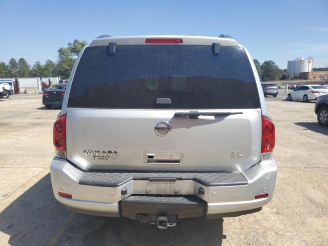 5N1AA0NDXDN610893 - 2013 NISSAN ARMADA SV SILVER photo 6