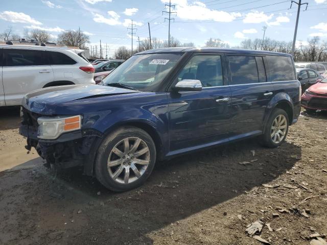 2FMHK6DC3BBD05008 - 2011 FORD FLEX LIMITED BLUE photo 1