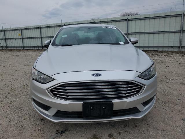 3FA6P0LU0JR172377 - 2018 FORD FUSION SE HYBRID SILVER photo 5