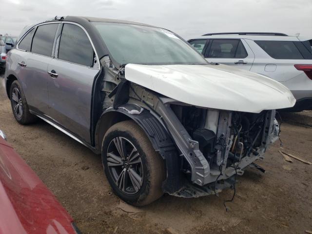 5FRYD3H34HB000764 - 2017 ACURA MDX SILVER photo 4