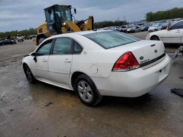 2G1WT57K291278561 - 2009 CHEVROLET IMPALA 1LT WHITE photo 2