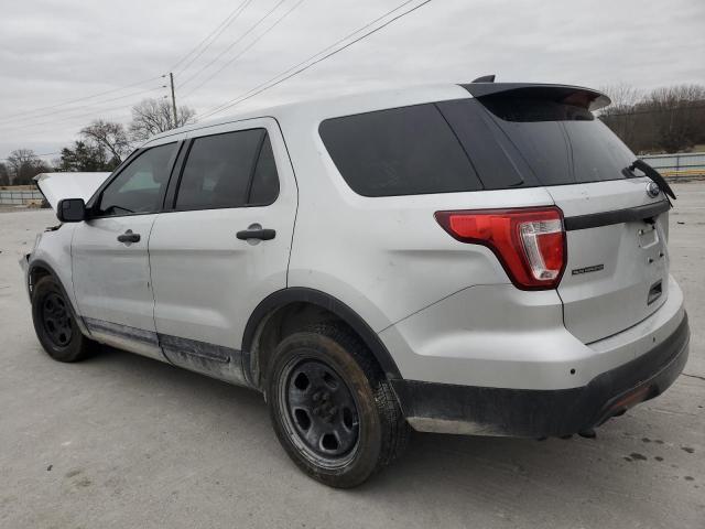 1FM5K8AR8GGD31899 - 2016 FORD EXPLORER POLICE INTERCEPTOR 银色 照片 2