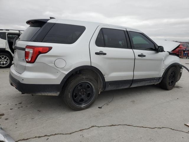 1FM5K8AR8GGD31899 - 2016 FORD EXPLORER POLICE INTERCEPTOR 银色 照片 3