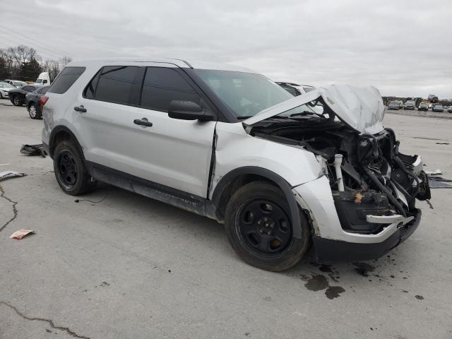 1FM5K8AR8GGD31899 - 2016 FORD EXPLORER POLICE INTERCEPTOR 银色 照片 4