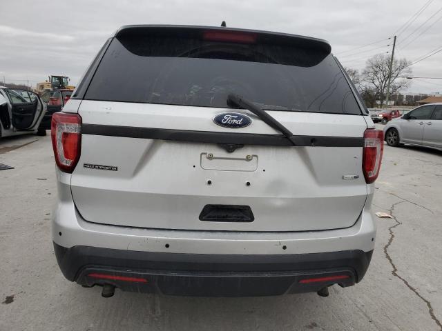 1FM5K8AR8GGD31899 - 2016 FORD EXPLORER POLICE INTERCEPTOR 银色 照片 6