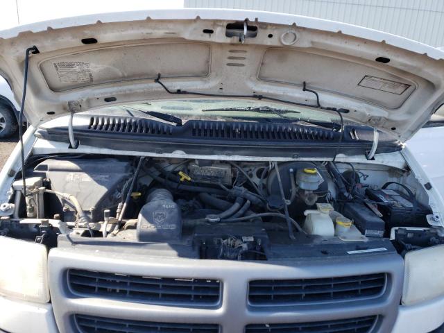 2B7HB11X72K110639 - 2002 DODGE RAM VAN B1500 WHITE photo 11