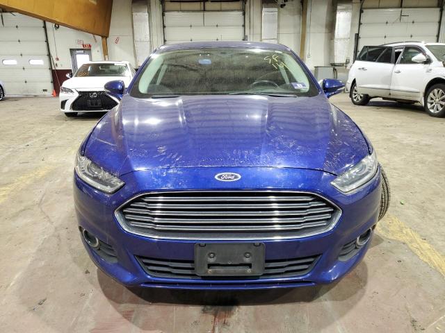 3FA6P0HD2GR149989 - 2016 FORD FUSION SE BLUE photo 5