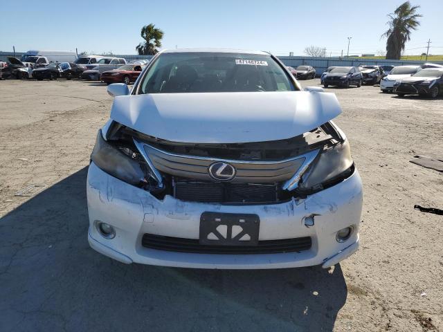 JTHBB1BA2A2035660 - 2010 LEXUS HS 250H WHITE photo 5