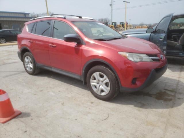 JTMBFREV3D5008618 - 2013 TOYOTA RAV4 LE RED photo 4