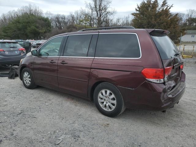 5FNRL3H43AB002142 - 2010 HONDA ODYSSEY EX BURGUNDY photo 2