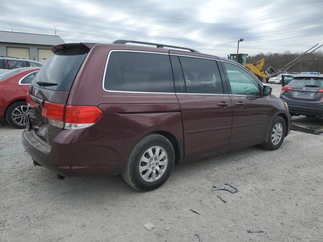 5FNRL3H43AB002142 - 2010 HONDA ODYSSEY EX BURGUNDY photo 3