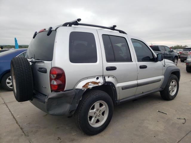 1J4GL48K37W543296 - 2007 JEEP LIBERTY SPORT GRAY photo 3