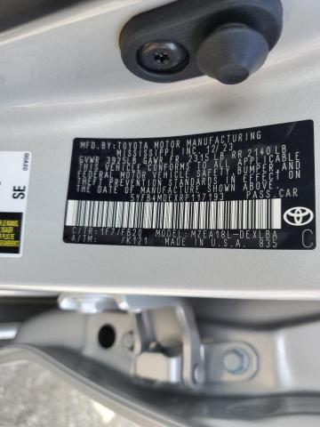 5YFB4MDEXRP117193 - 2024 TOYOTA COROLLA LE SILVER photo 13