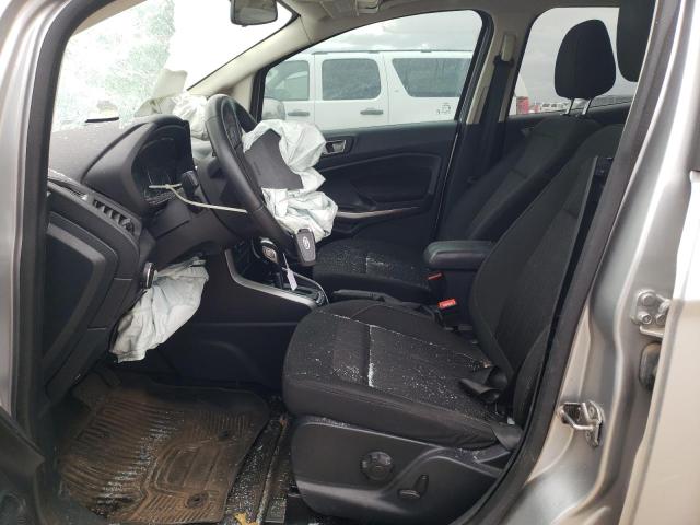 MAJ3S2GE0LC375545 - 2020 FORD ECOSPORT SE SILVER photo 7