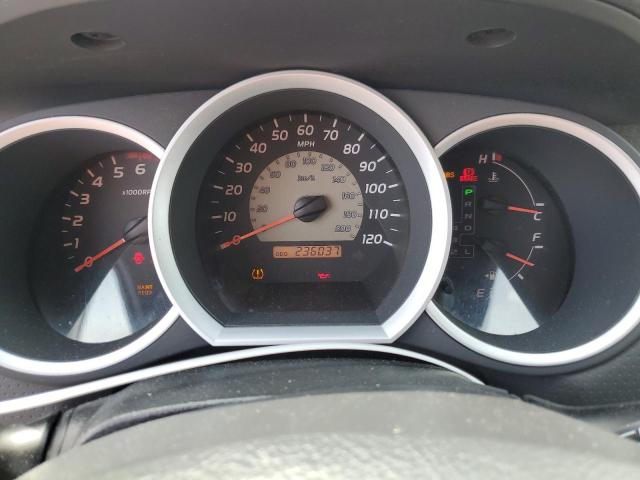 5TEJU62NX8Z532663 - 2008 TOYOTA TACOMA DOUBLE CAB PRERUNNER BLACK photo 9