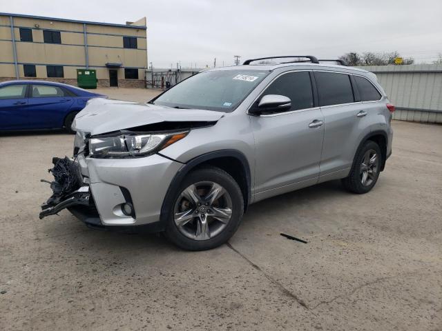 5TDDZRFH3JS491414 - 2018 TOYOTA HIGHLANDER LIMITED SILVER photo 1