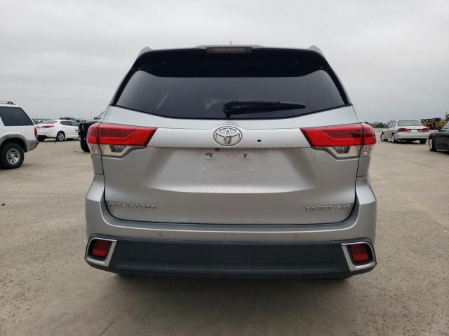 5TDDZRFH3JS491414 - 2018 TOYOTA HIGHLANDER LIMITED SILVER photo 6