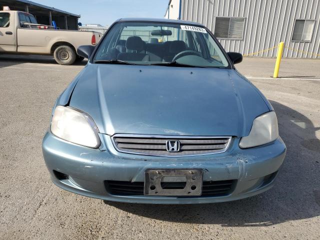 2HGEJ6616YH583947 - 2000 HONDA CIVIC BASE BLUE photo 5