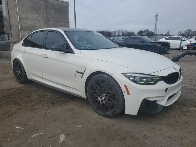 WBS8M9C51J5L01201 - 2018 BMW M3 WHITE photo 4