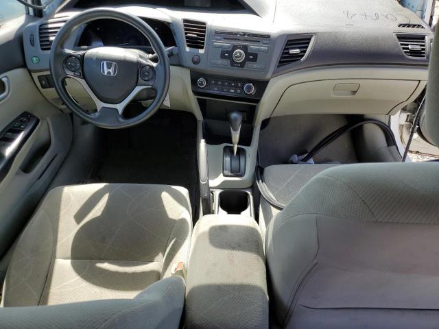 2HGFB2F51CH311229 - 2012 HONDA CIVIC LX WHITE photo 8