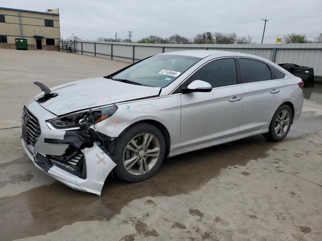 5NPE34AF5JH611413 - 2018 HYUNDAI SONATA SPORT SILVER photo 1