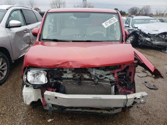 JN8AZ28R69T101150 - 2009 NISSAN CUBE BASE RED photo 5