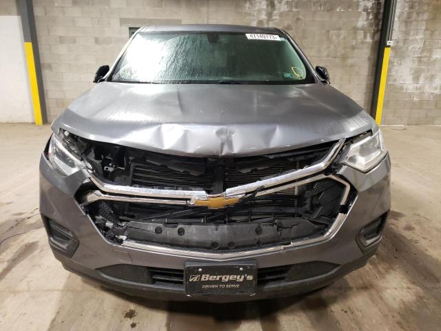 1GNERFKW3KJ139009 - 2019 CHEVROLET TRAVERSE LS GRAY photo 5