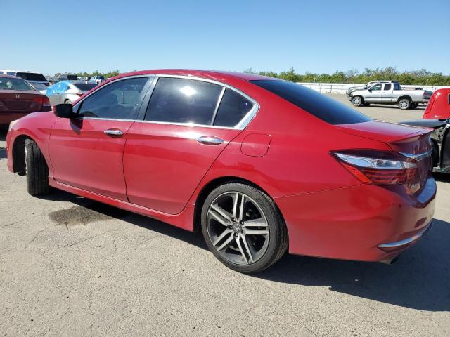 1HGCR2F5XHA067102 - 2017 HONDA ACCORD SPORT RED photo 2