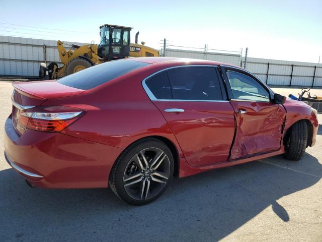 1HGCR2F5XHA067102 - 2017 HONDA ACCORD SPORT RED photo 3